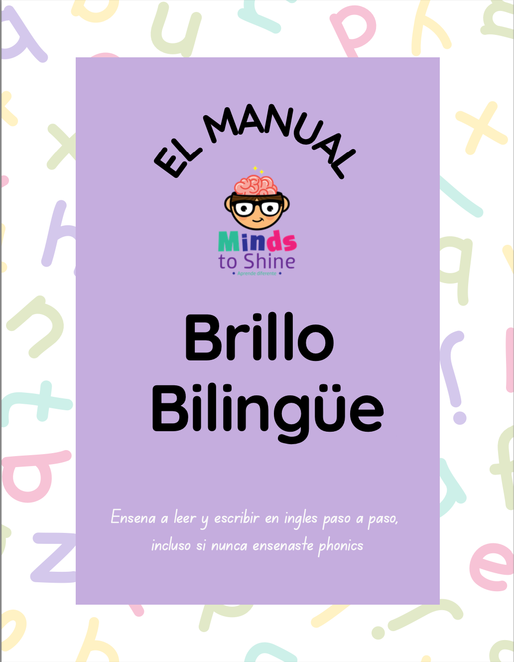 Manual Brillo Bilingüe — Guía completa de phonics y spelling en inglés (488 páginas)